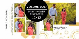 Baby Shower templates 12X12 - 0007